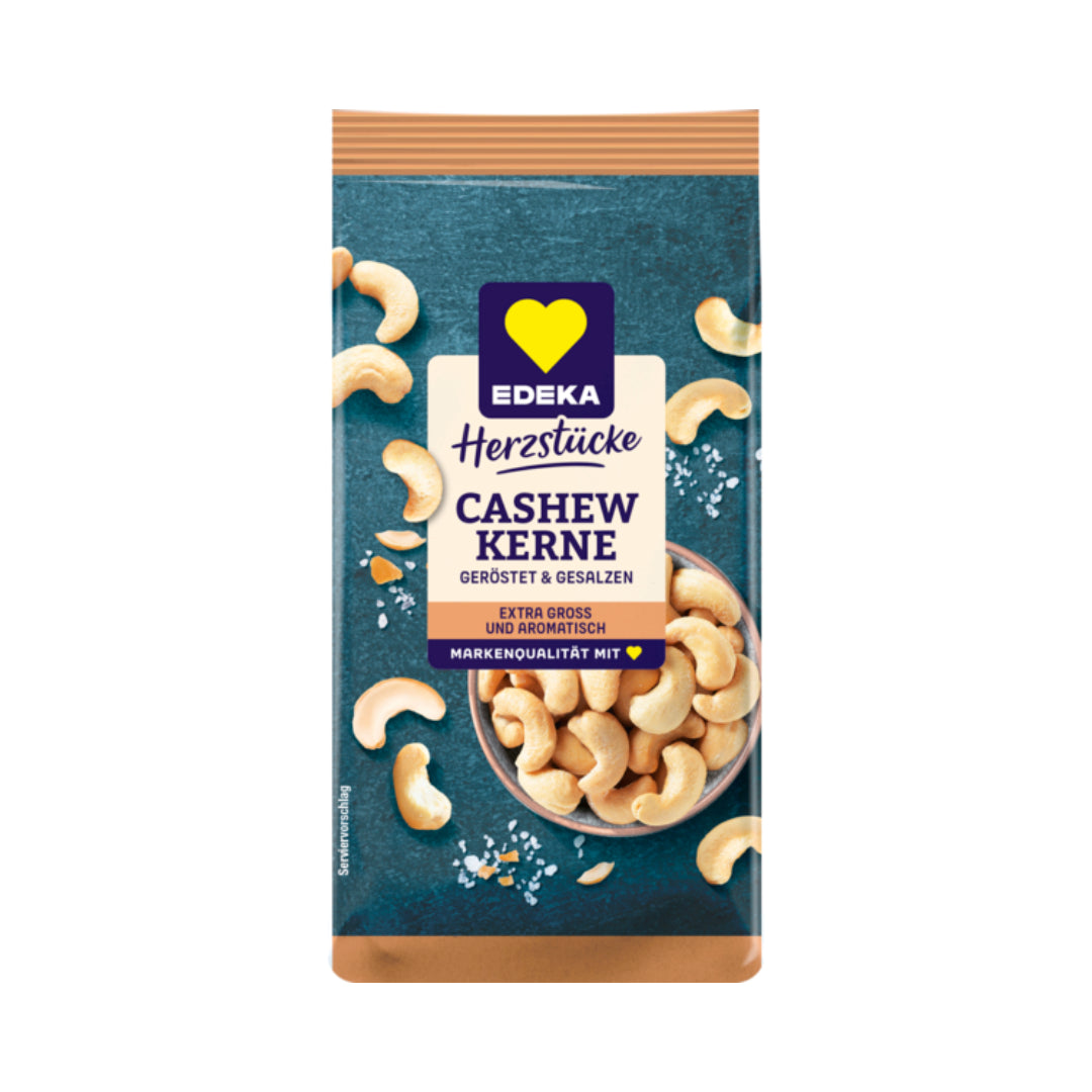 EDEKA Herzstücke Cashewkerne geröstet gesalzen 125g