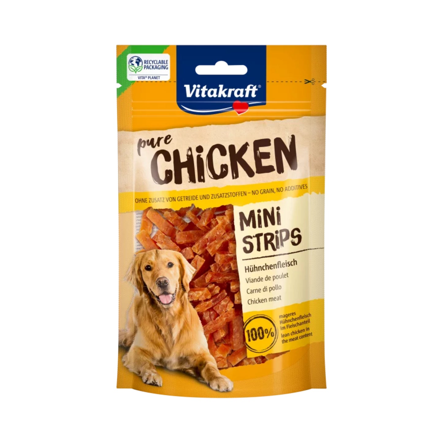Vitakraft Chicken Mini Strips 80g