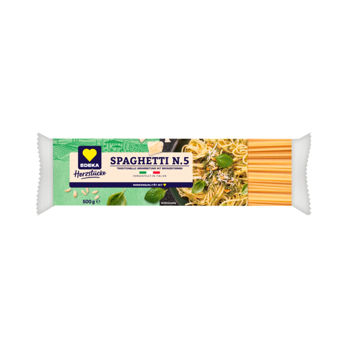 EDEKA Herzstücke Spaghetti N.5 kurz 500g