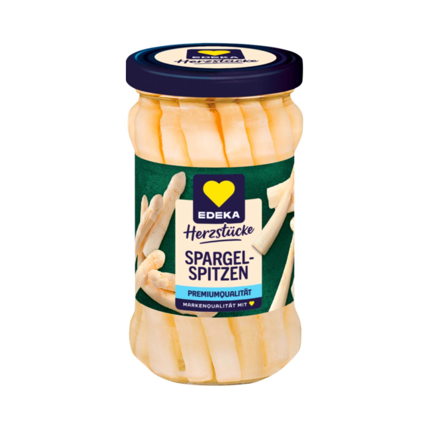 EDEKA Herzstücke Spargelspitzen weiß geschält 280g
