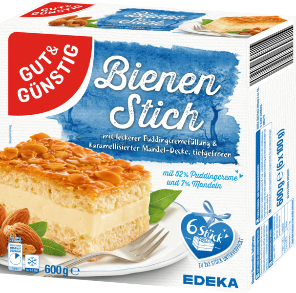 GUT&GÜNSTIG Bienenstich 600g