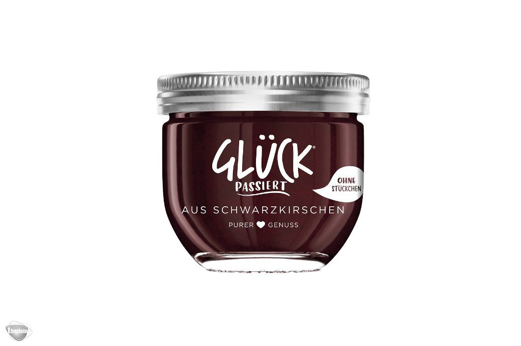 Glück Passiert Fruchtaufstrich Schwarzkirsche 230g