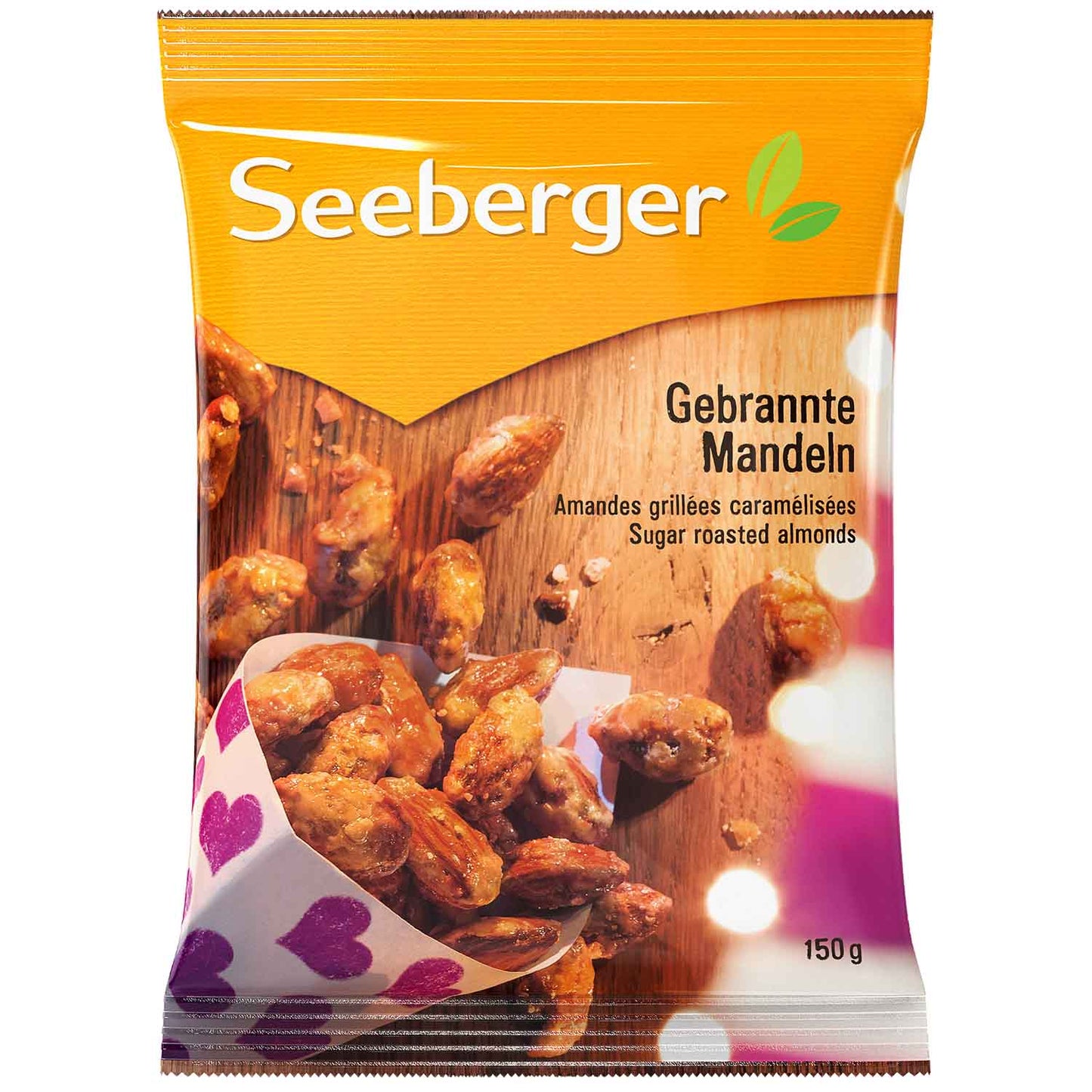 Seeberger Mandeln gebrannt mit Zuckerkruste 150g