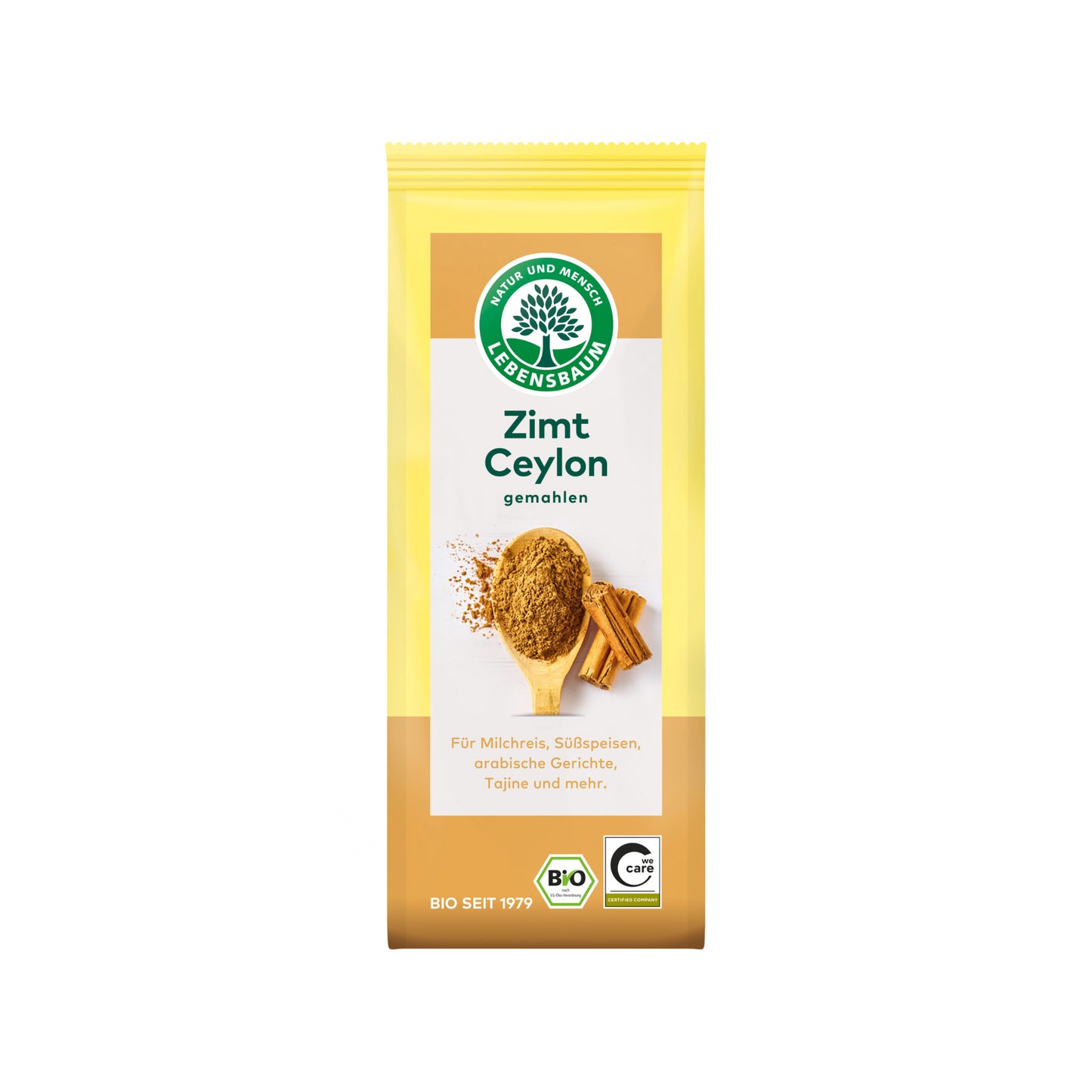 Bio Lebensbaum Zimt Ceylon gemahlen 50g