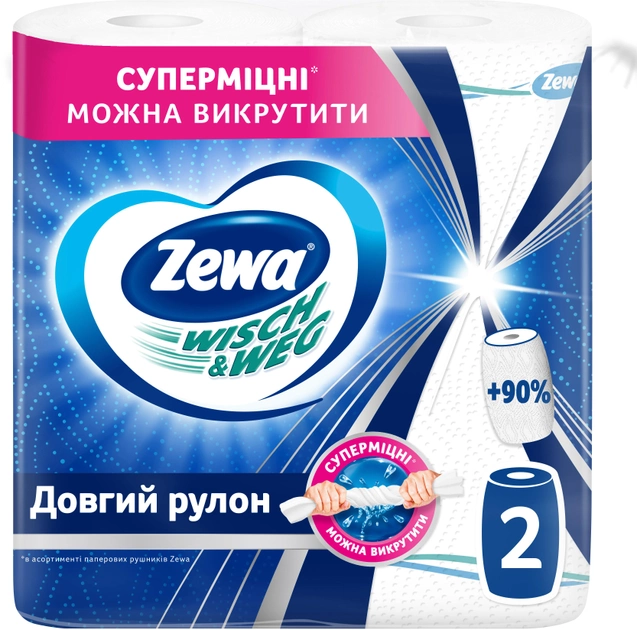 Zewa Wisch&Weg Original extra lang 2x86BL