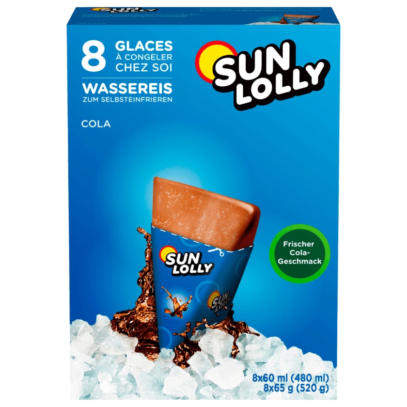 Sun Lolly Wassereis Cola 480ml