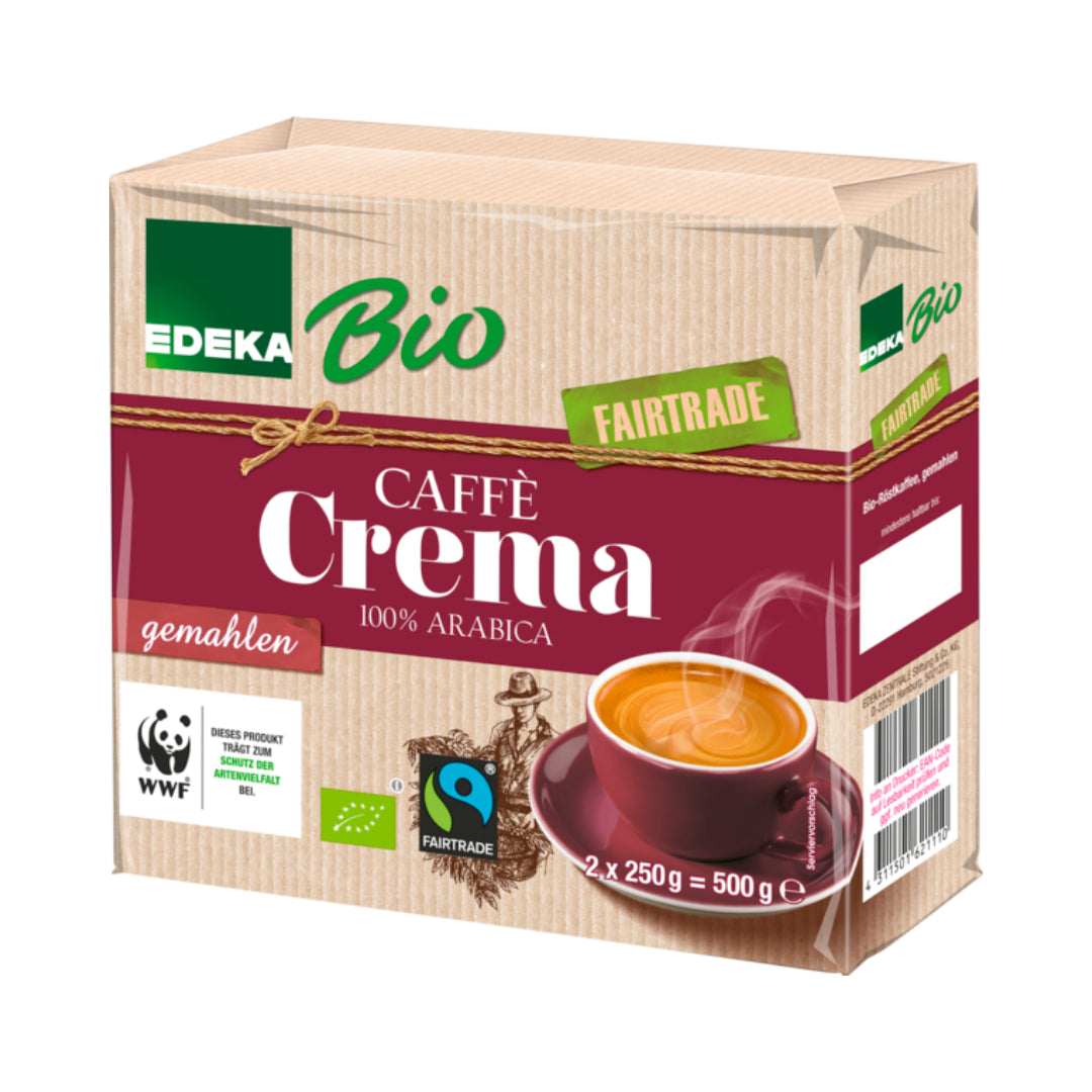 Bio EDEKA Caffe Crema gemahlen Fairtrade 2x250g