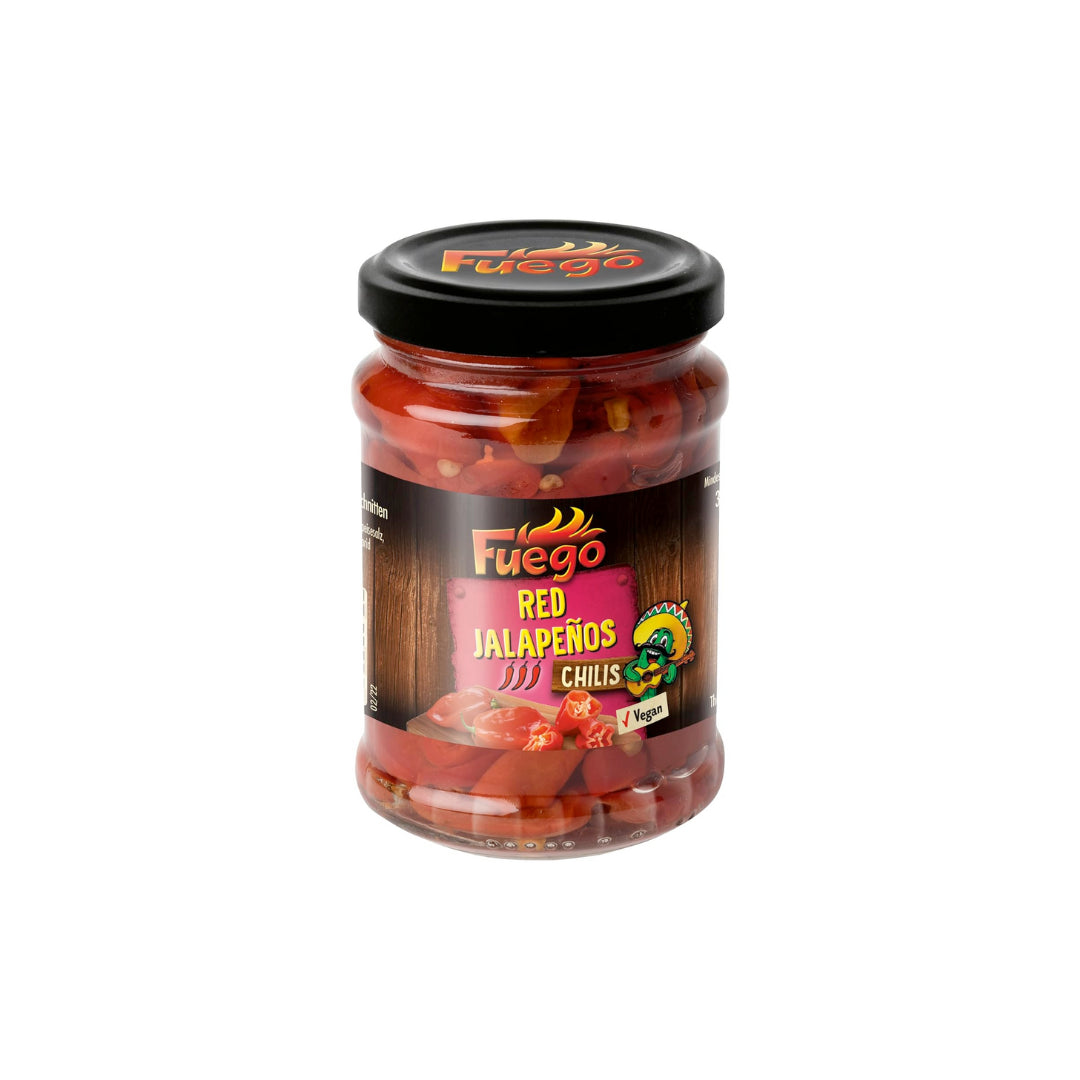 Fuego Red Jalapenos sliced 210g