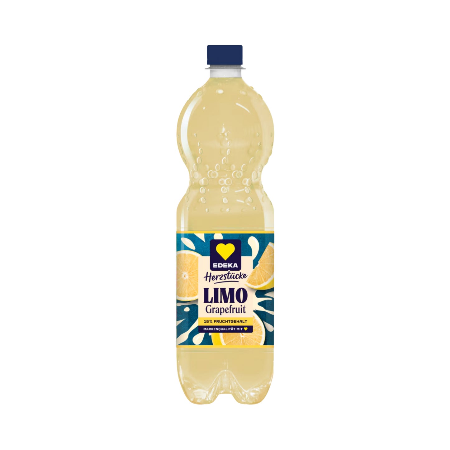 EDEKA Herzstücke Limonade Grapefruit mit 15% Frucht 1l PET DPG