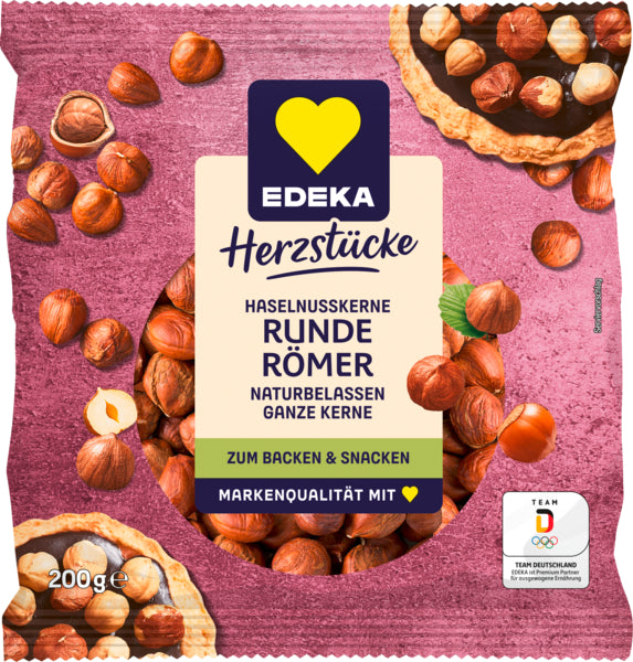 EDEKA Herzstücke Haselnusskerne ganz 200g