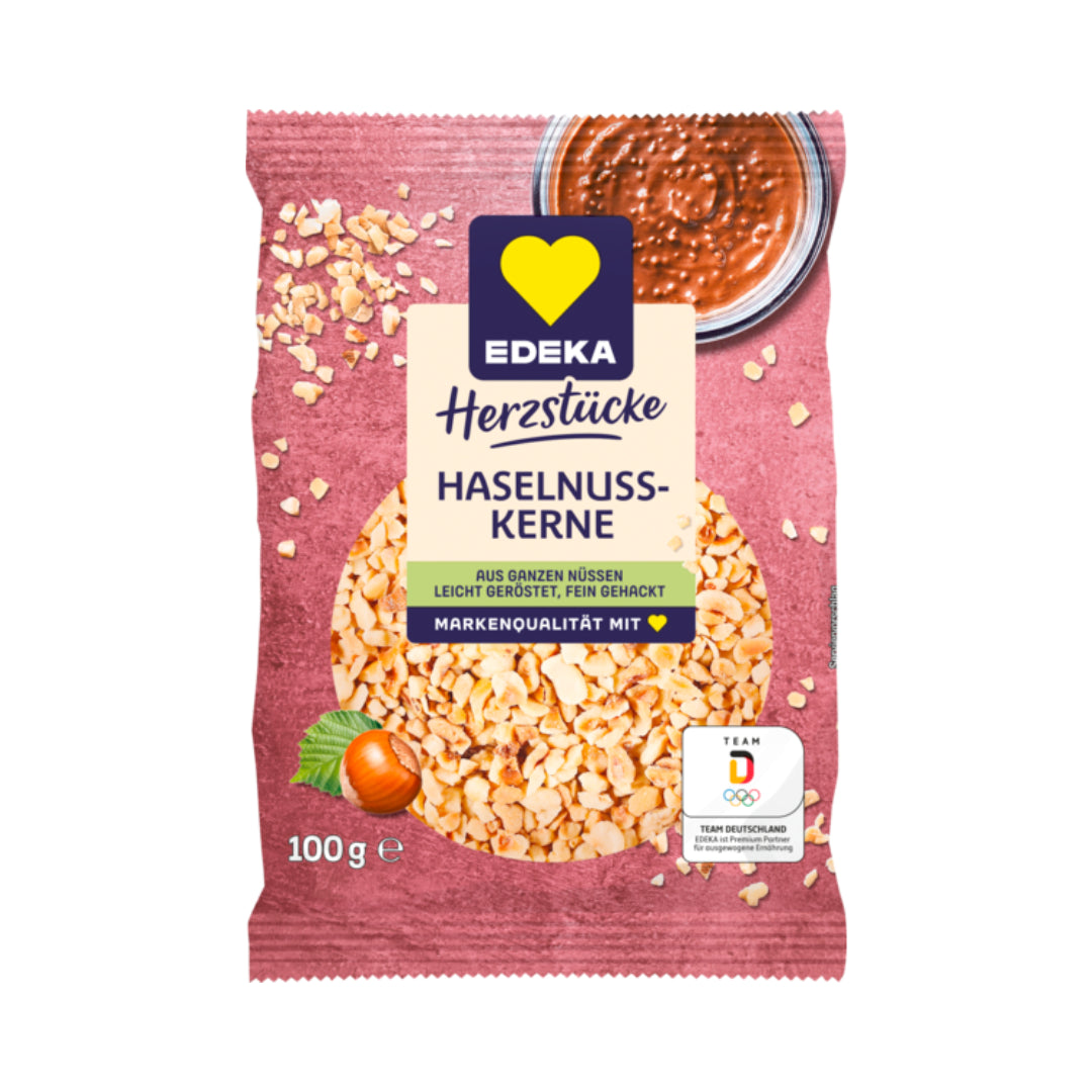 EDEKA Herzstücke Haselnusskerne gehackt 100g