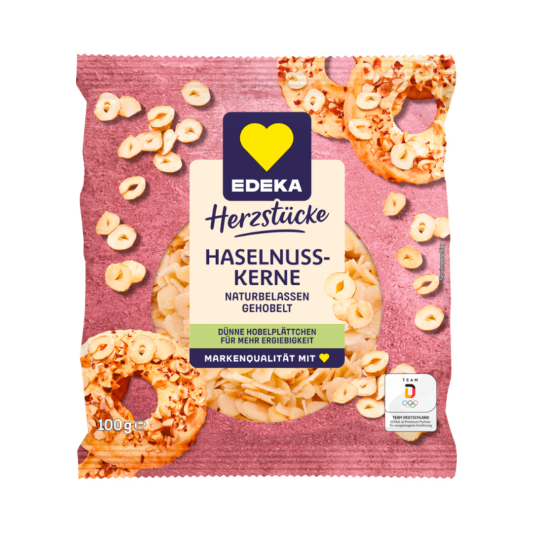 EDEKA Herzstücke Haselnusskerne gehobelt 100g