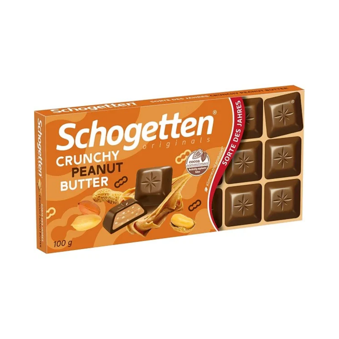 Schogetten Crunchy Peanut Butter 100g