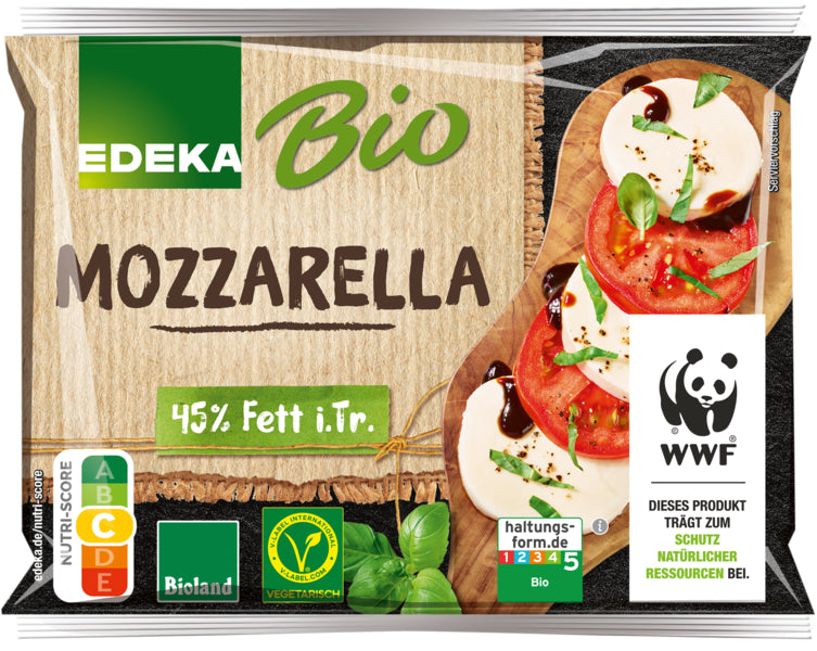 Bio EDEKA Mozzarella 45% 200g