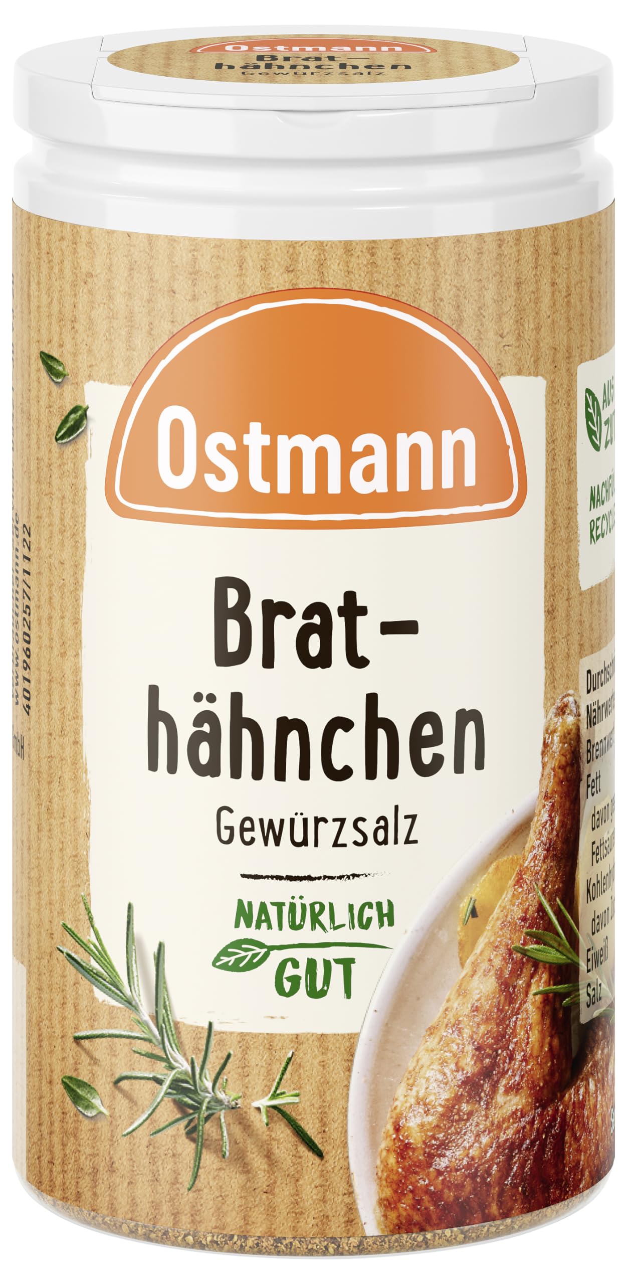 Ostmann Brathähnchen Gewürzsalz 50g