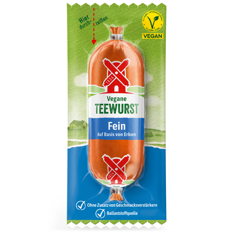 Mühle vegane Teewurst fein 100g