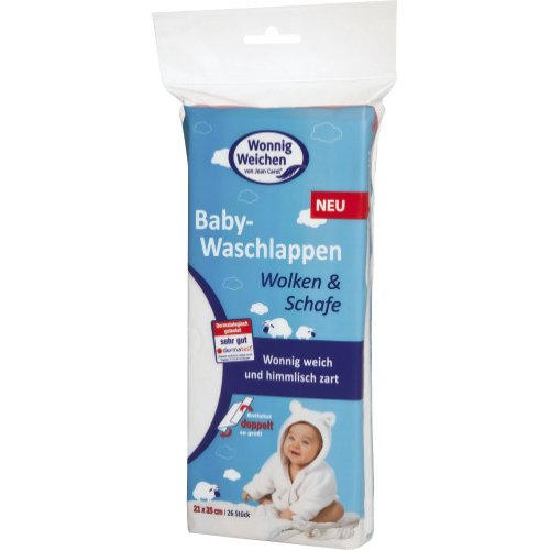 Jean Carol Waschlappen Baby 26ST