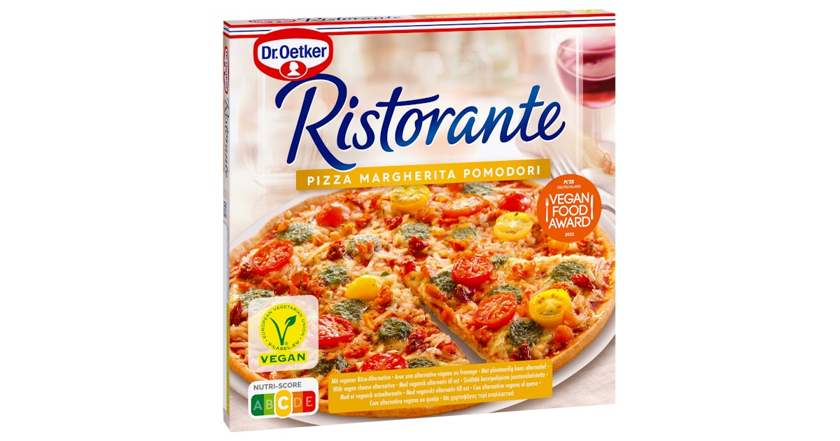 Dr.Oetker Ristorante Margherita Pomodori Vegan 340g
