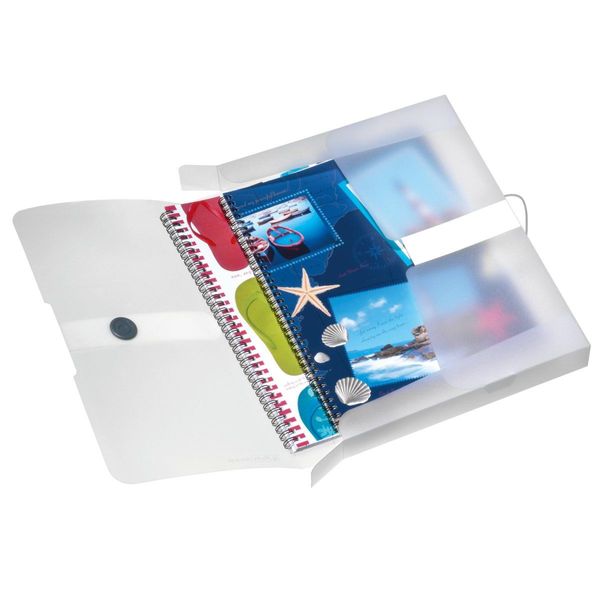 Herlitz Sammelbox Polypropylen transparent A4