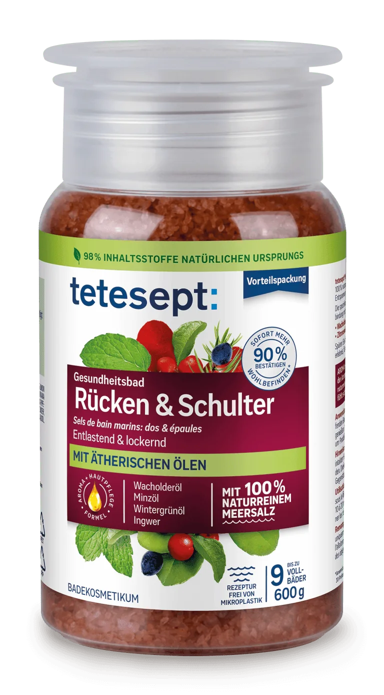 tetesept Meeressalz Rücken&Schulter 600g