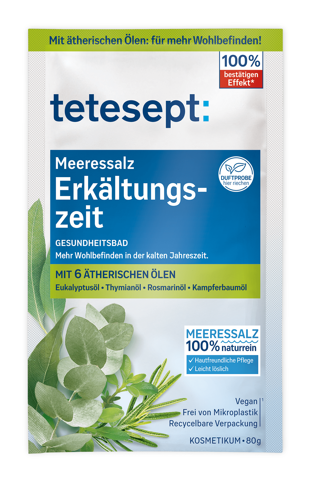 tetesept Meeressalz Erkältungszeit 80g