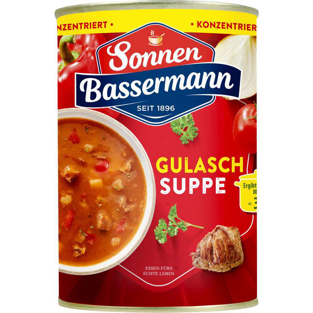 Sonnen Bassermann Gulaschsuppe konzentriert 382ml