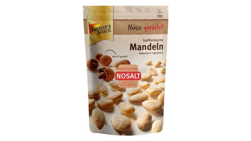 Farmer's Snack Mandeln blanchiert und geröstet 200g