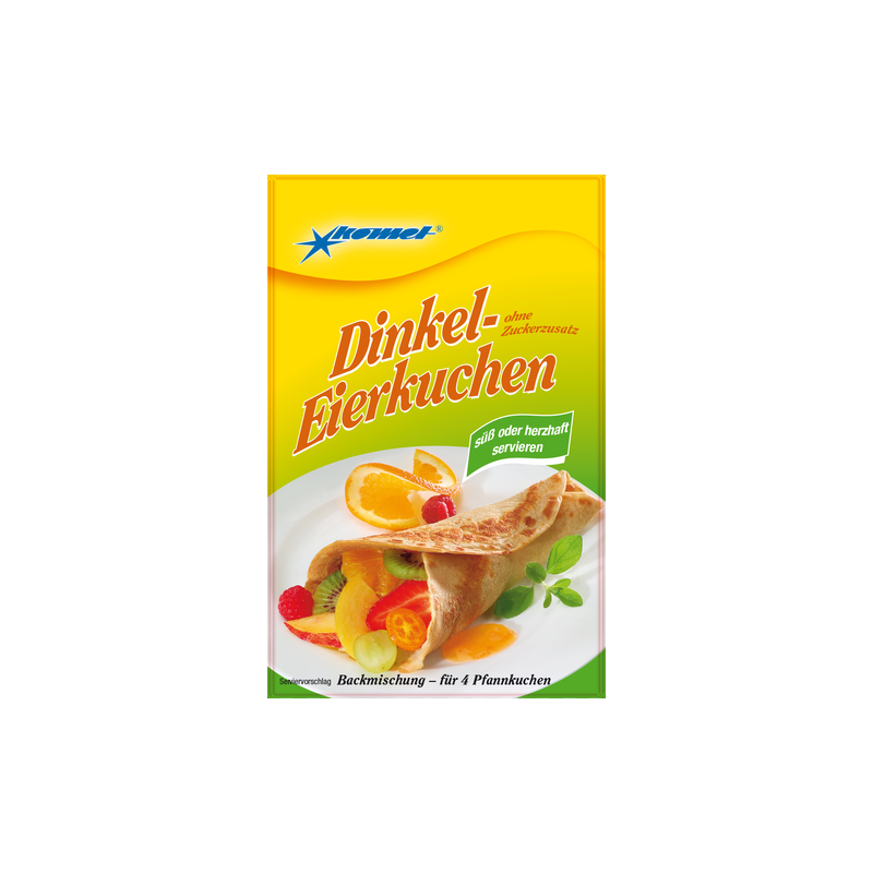 Komet Dinkel-Eierkuchen Backmischung 110g