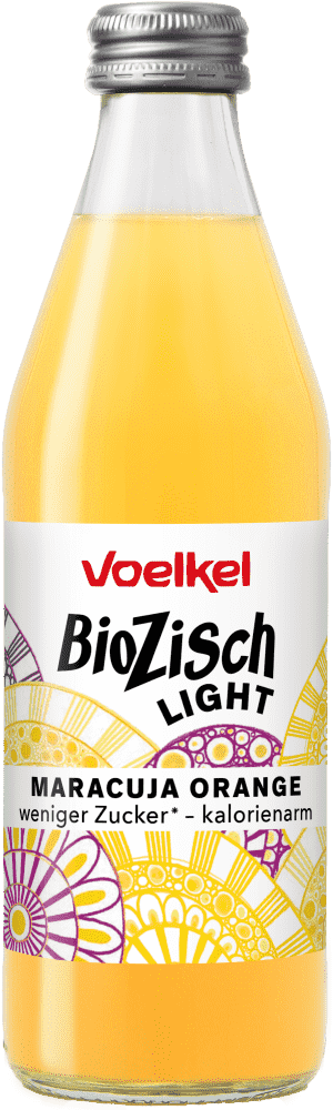 Bio Voelkel Zisch Light Maracuja Orange 0,33l MW