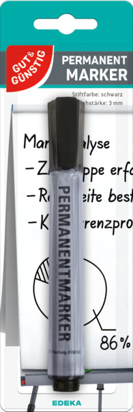 GUT&GÜNSTIG Permanentmarker schwarz