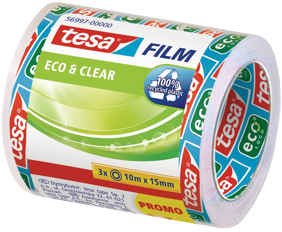 Tesa Klebefilm klar 2x15mmx10m