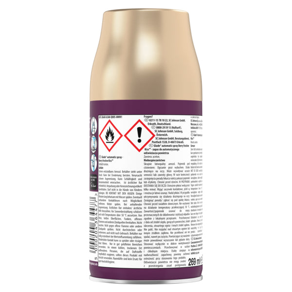Glade Automatic Spray Berry Festive Kiss NF 269ml
