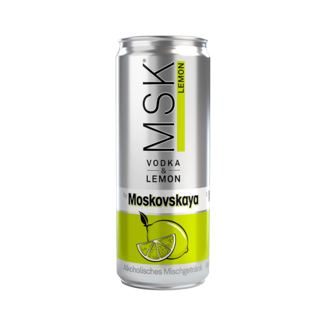 MSK Vodka & Lemon 10% 0,33l DPG