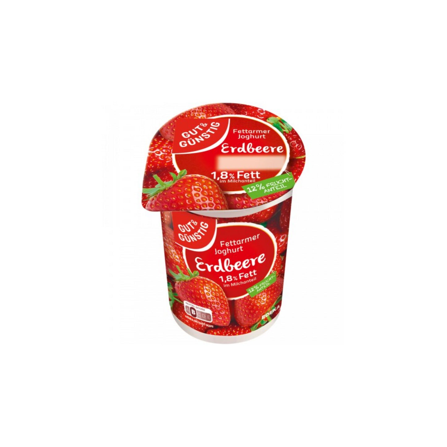 GUT&GÜNSTIG fettarmer Fruchtjoghurt 1,8% der Saison 250g