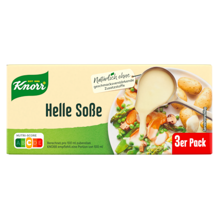 Knorr Helle Soße für 3x250ml 84g