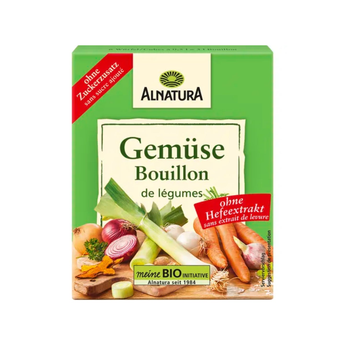 Bio Alnatura Gemüsebouillon Würfel 66g