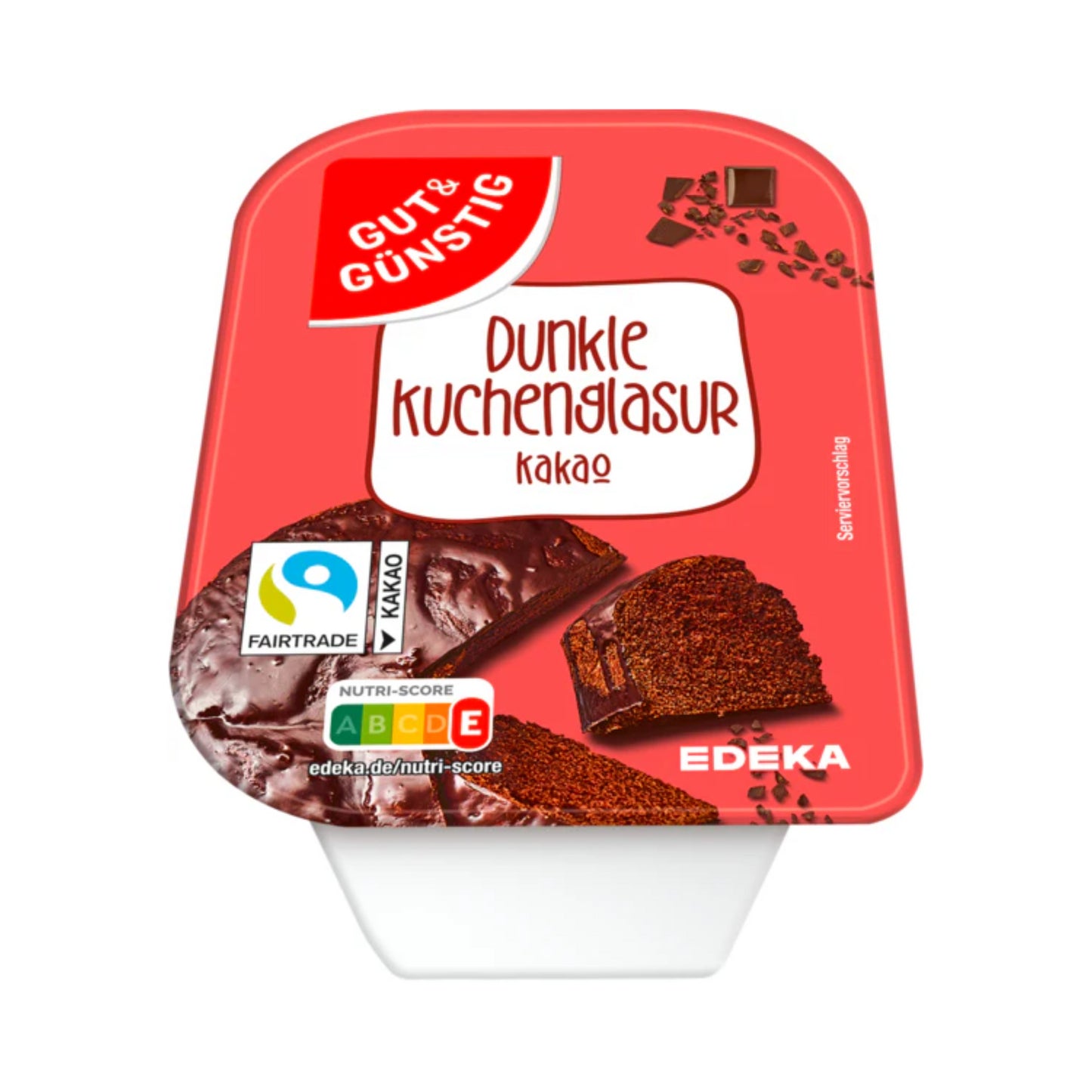 GUT&GÜNSTIG Kakaoglasur Zartbitter 200g