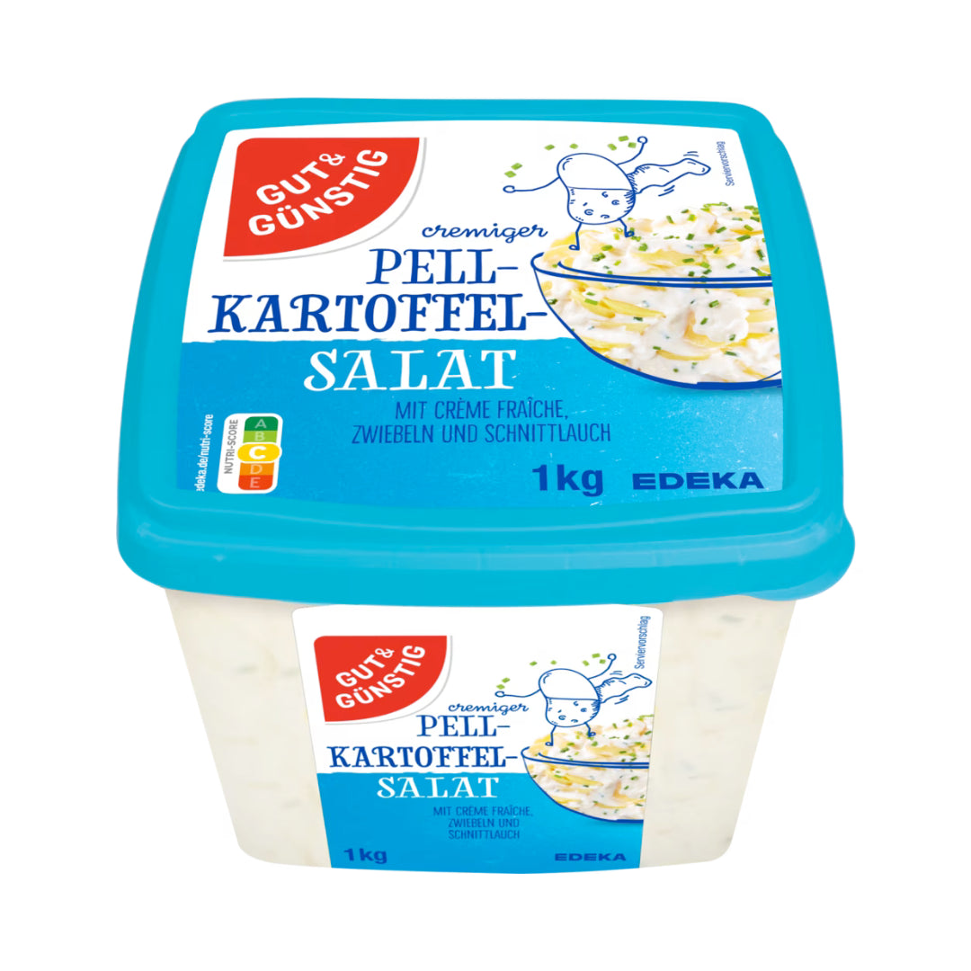 GUT&GÜNSTIG Pellkartoffelsalat mit Creme Fraiche 1kg