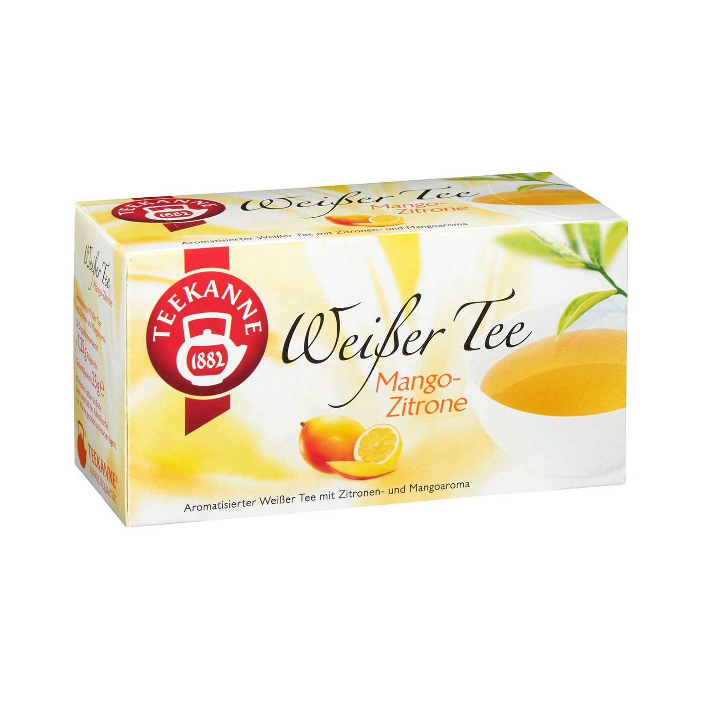 Teekanne Weißer Tee Mango-Zitrone 20ST 25g