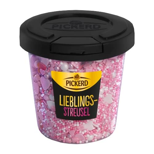 Pickerd Dekor Lieblingsstreusel Pink Love 110g