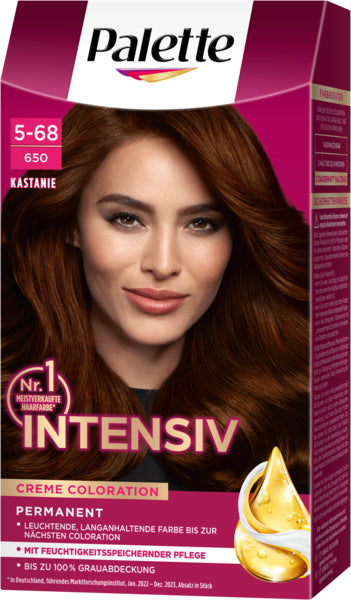 Palette Intensiv Creme Coloration Kastanie 5-68/650