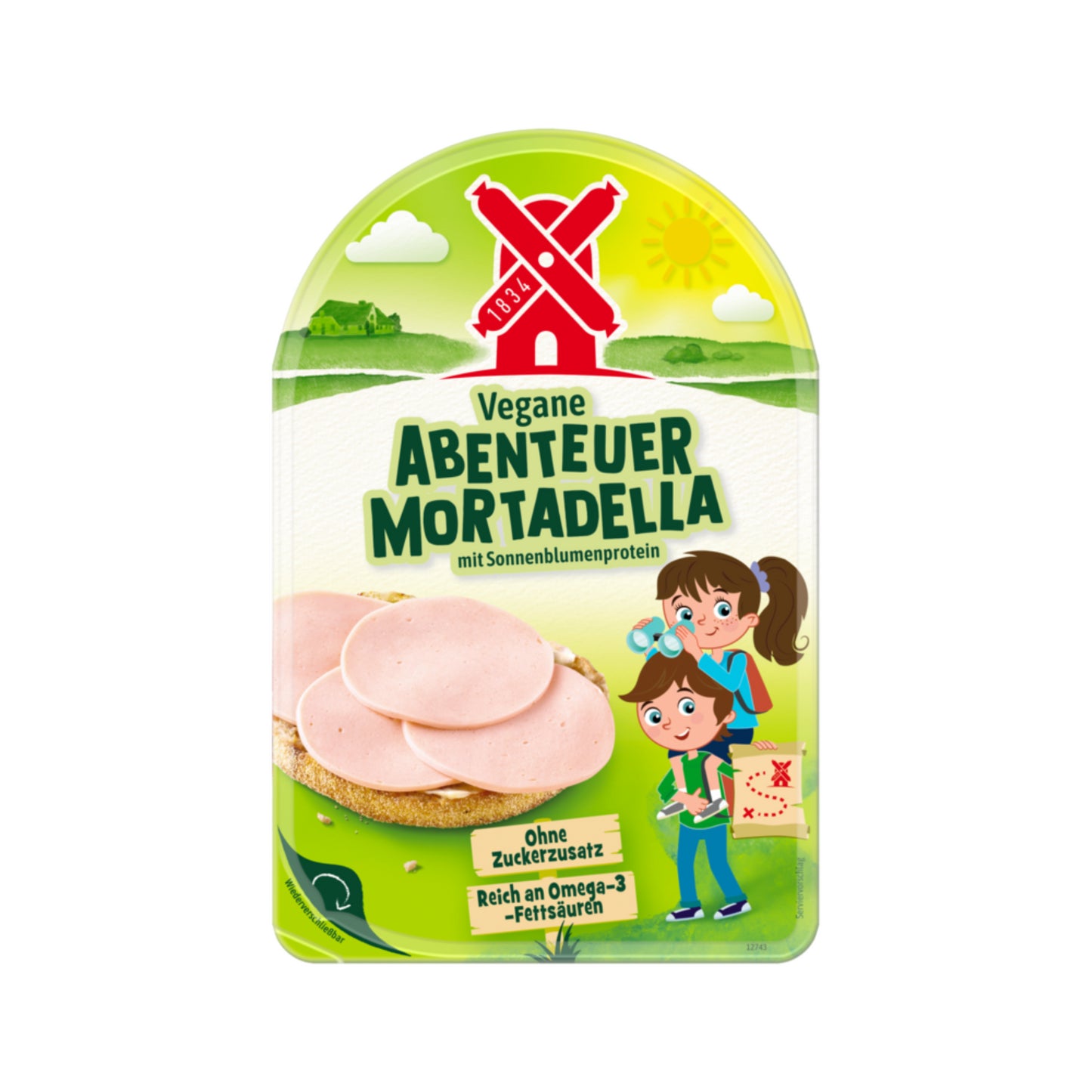 Rügenwalder Vegane Abenteuer Mortadella 80g