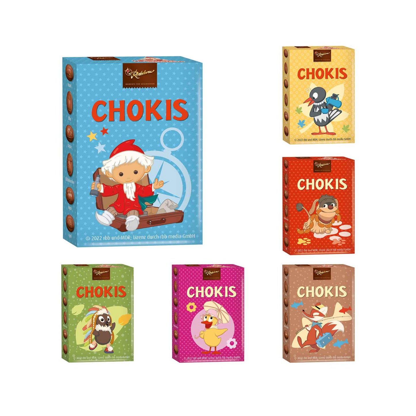 Rotstern Chokis Sandmann 50g