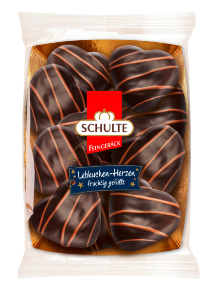 Schulte Lebkuchen-Herzen fruchtig gefüllt 175g