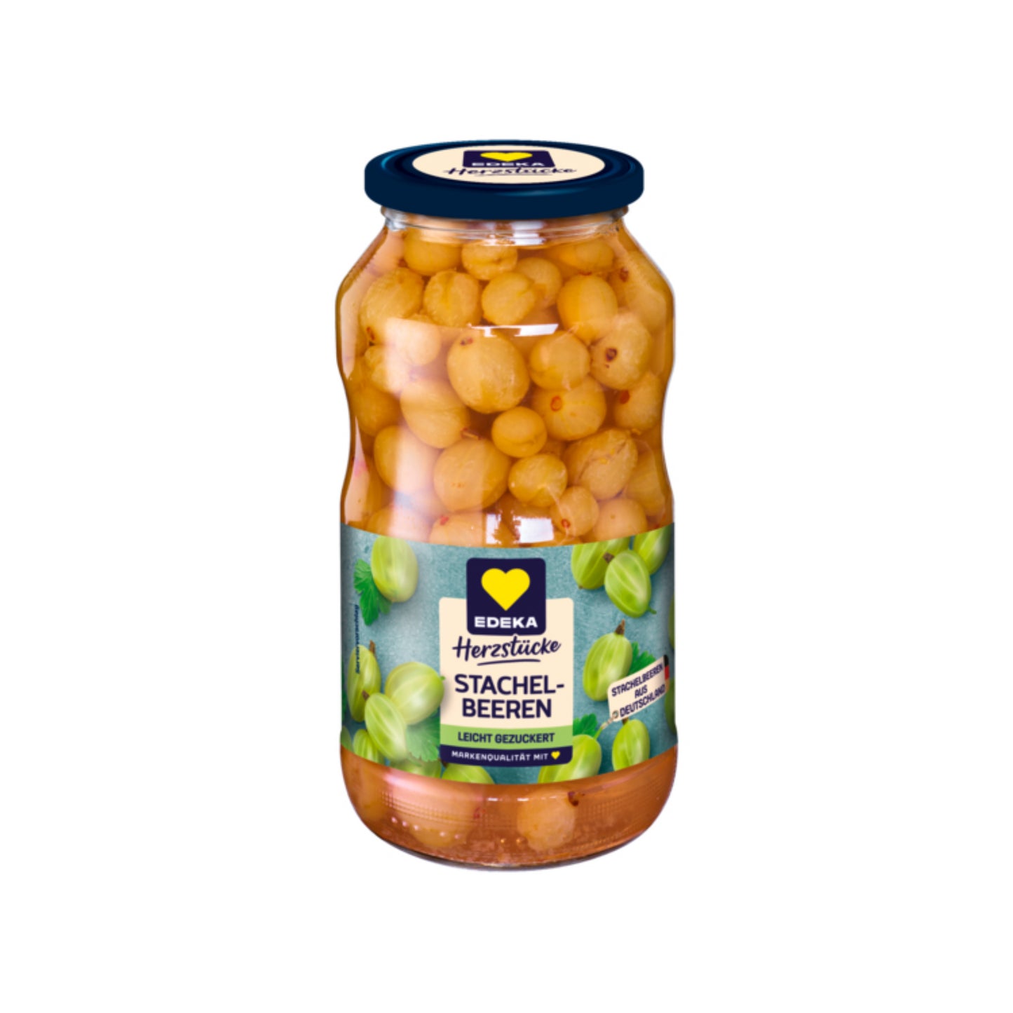EDEKA Herzstücke Stachelbeeren leicht gezuckert 680g
