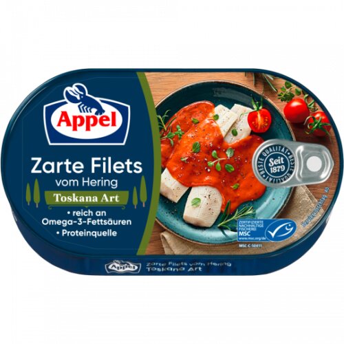 MSC Appel Heringsfilets Toskana-Sauce 200g