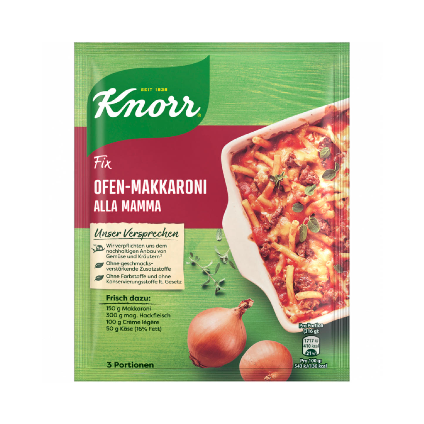 Knorr Fix Ofen-Makkaroni alla mamma 48g