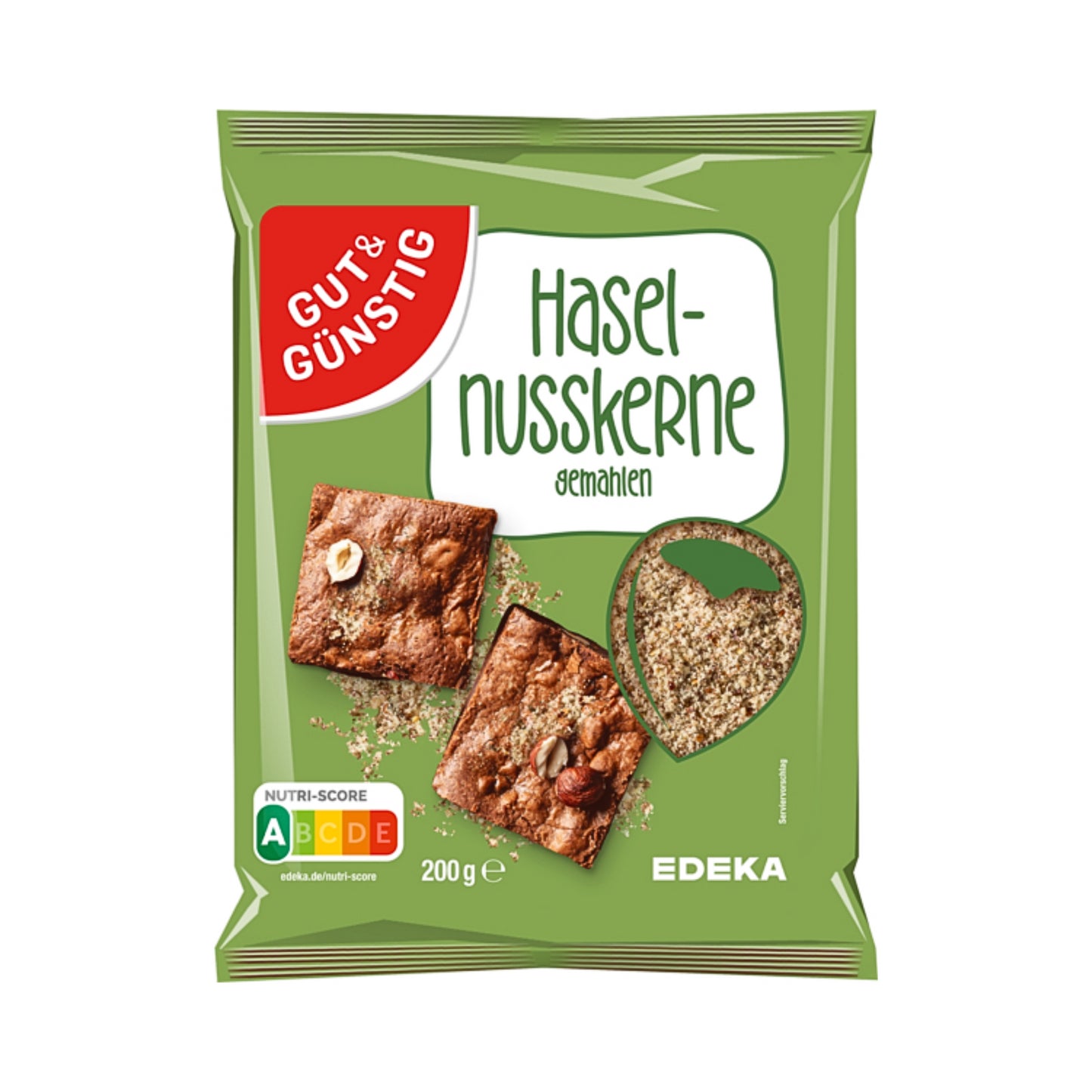 GUT&GÜNSTIG Haselnusskerne gemahlen 200g