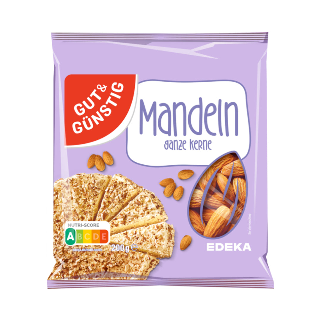 GUT&GÜNSTIG Mandeln ganz natural 200g