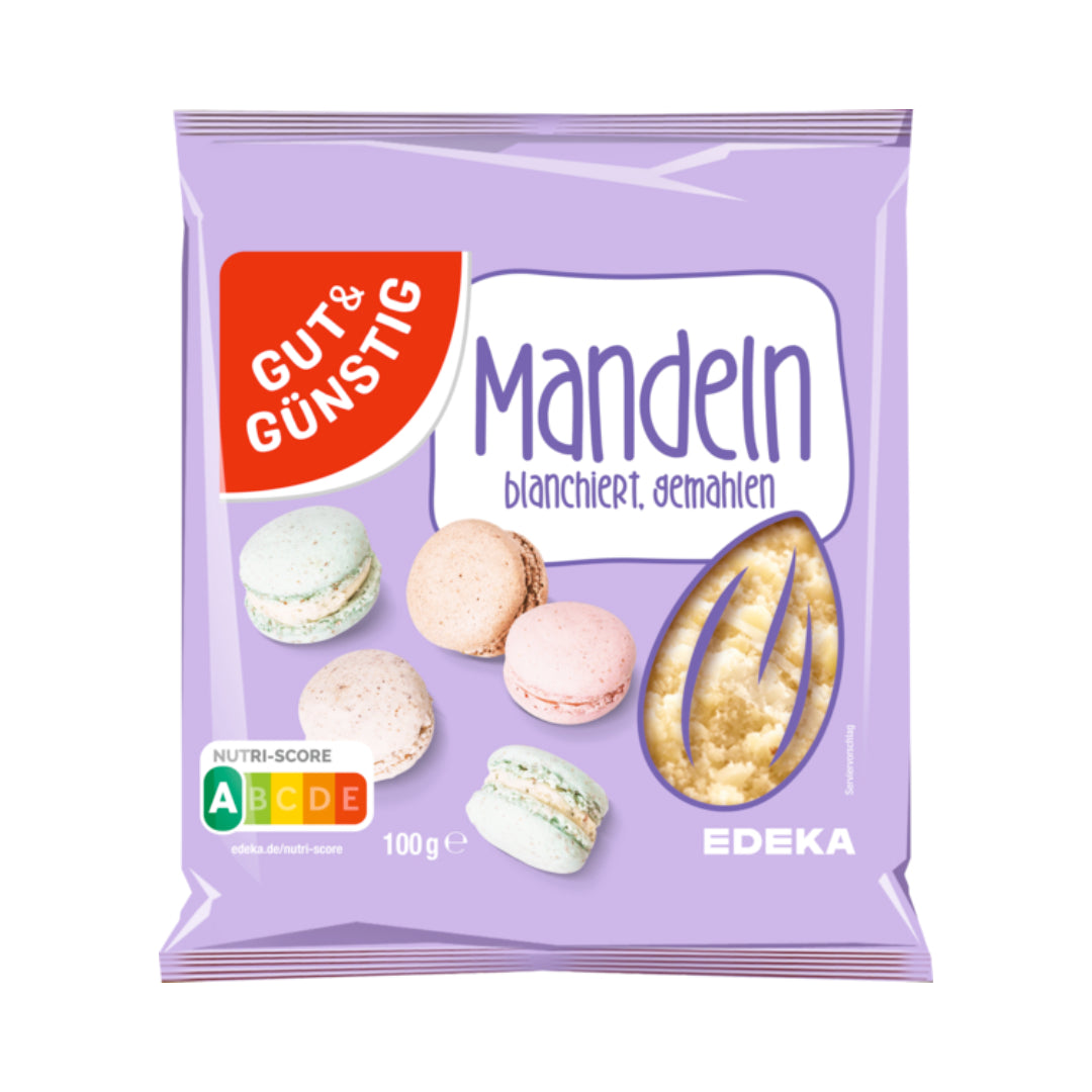 GUT&GÜNSTIG Mandeln gemahlen 100g